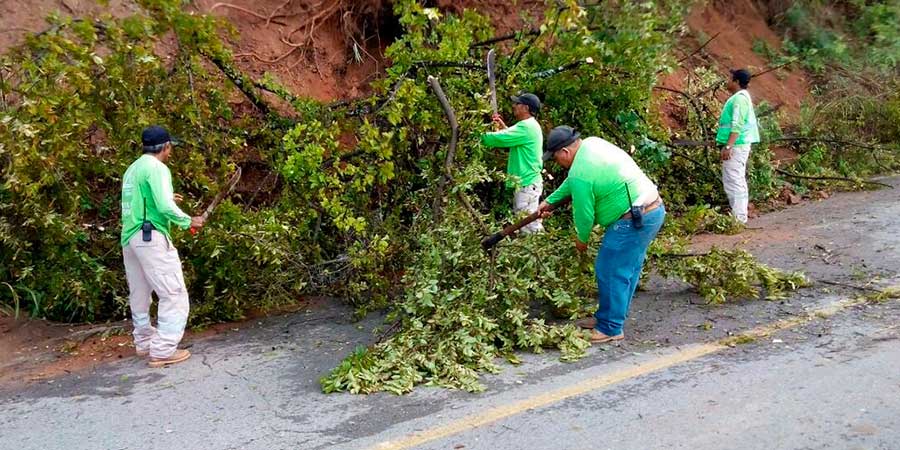 En Chiapas se refuerza la vigilancia para reducir riesgos por derrumbes en esta temporada de lluvias‏