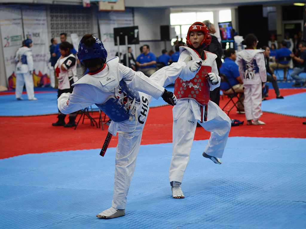 Dominantes en el tatami en el Campeonato Nacional de Taekwondo 2018