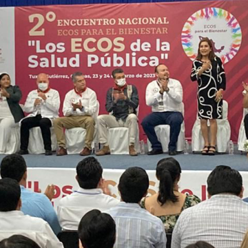 Asiste titular del IMSS Chiapas al Segundo Encuentro Nacional “Ecos de la Salud Pública”